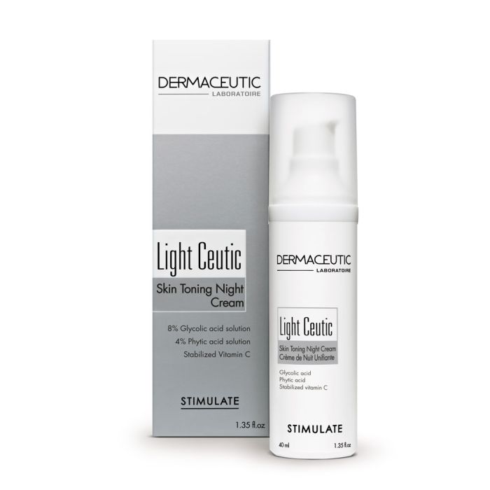 DERMACEUTIC LIGHT CEUTIC CREME NUIT UNIFIANTE 40ML
