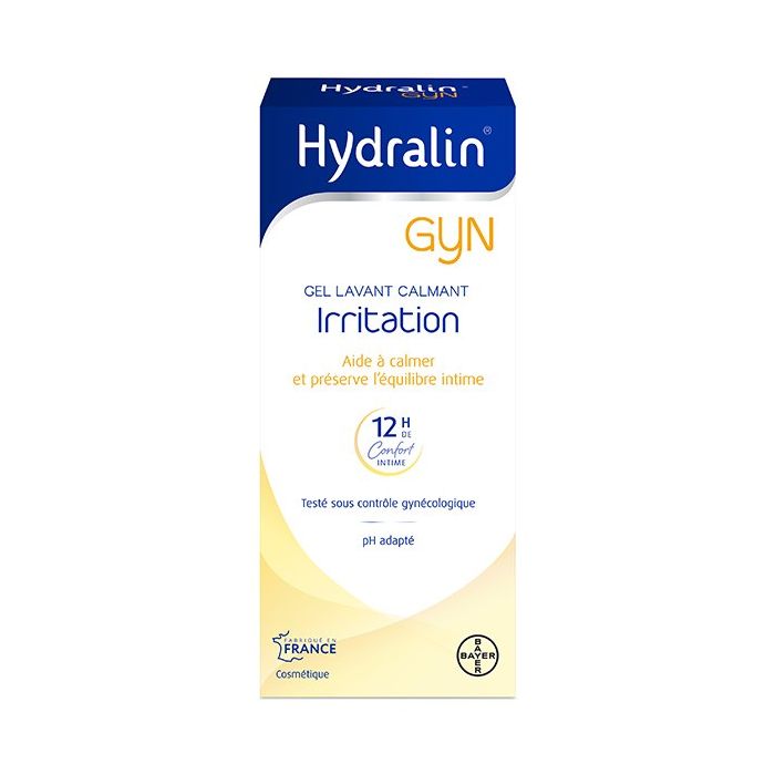Hydralin gyn irritation gel lavant calmant équilibre intime 400ml