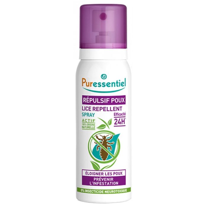 PURESSENTIEL Anti-Poux Répulsif Spray 75ml