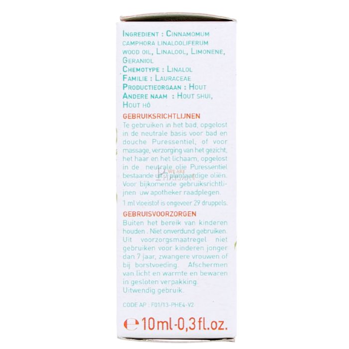 Puressentiel huile essentielle de bois de rose d'asie 10ml