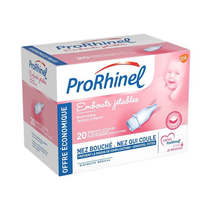 PRORHINEL Embout Mouche Bébé x20 