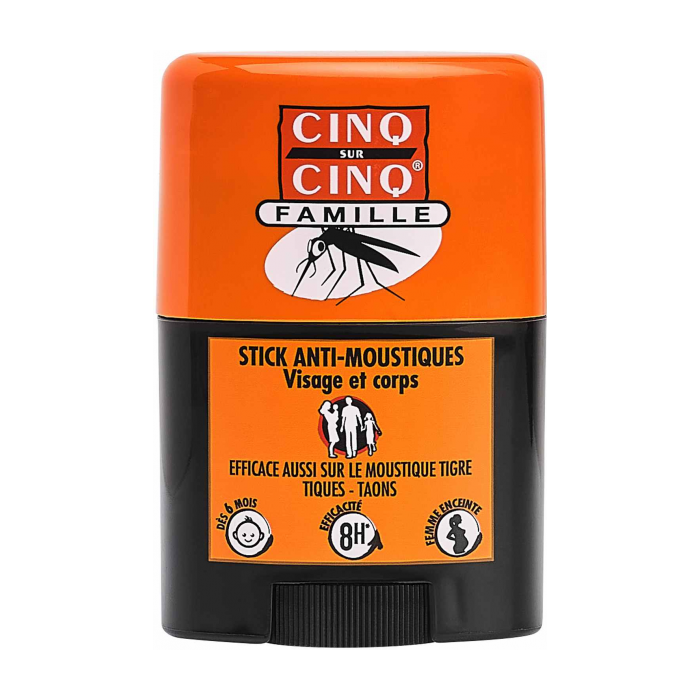 CINQ SUR CINQ Famille Stick Anti-Moustiques 20ml