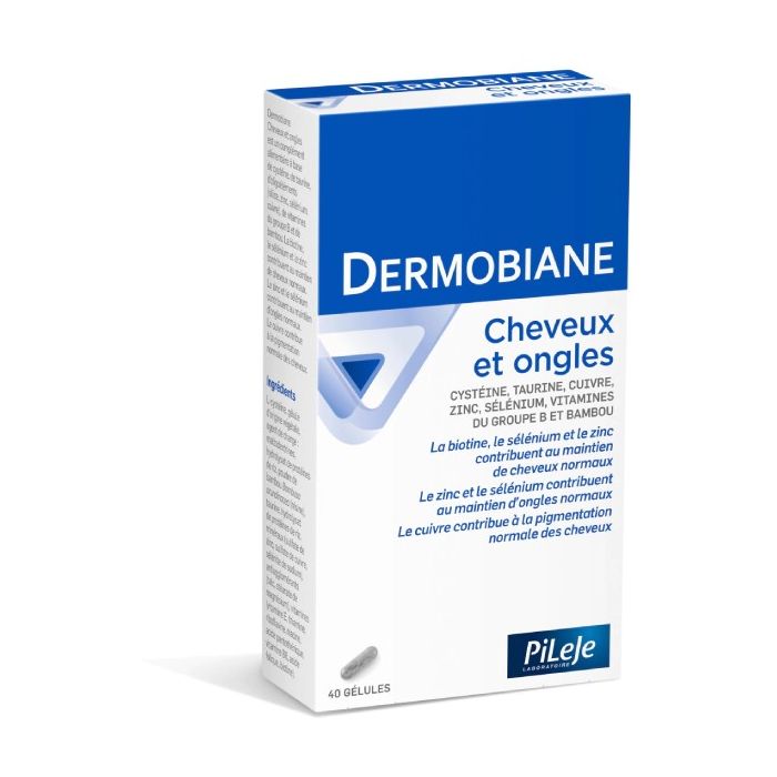 DERMOBIANE CHEVEUX ET ONGLES PILEJE 40 GELULES