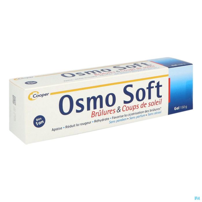 OSMO Soft - Gel Brûlures et Coups de Soleil ? 150g 