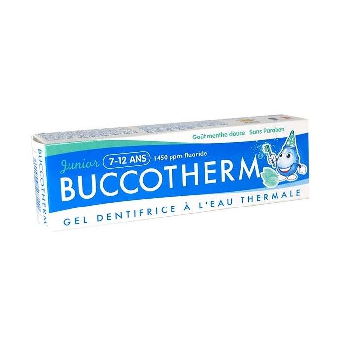 GEL DENTIFRICE 7-12 ANS MENTHE BUCCOTHERM 50ML