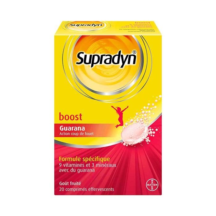 SUPRADYN BOOST EFFERVESCENT 20 COMPRIMES