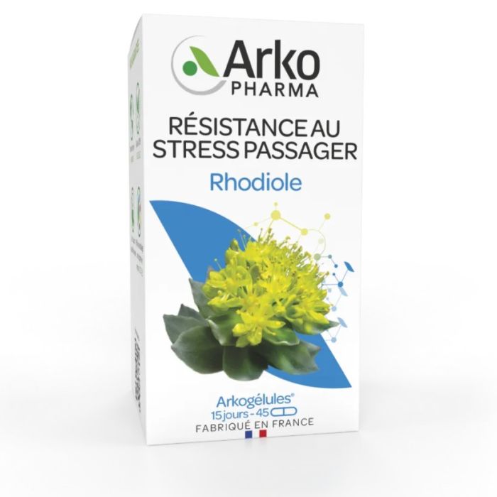 Arkopharma Arkogélules Rhodiole Stress Passager 45 gélules