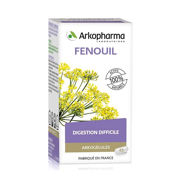 ARKOGELULES FENOUIL ARKOPHARMA 45 GELULES
