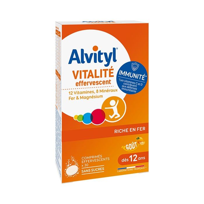 ALVITYL Vitalité effervescents x30