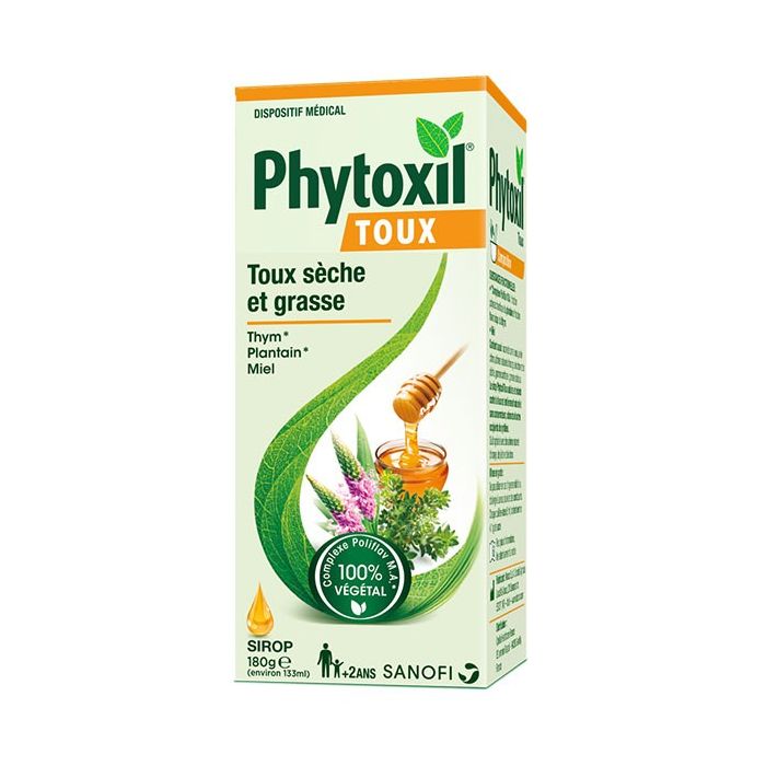 phytoxil sirop toux flacon 128 ml