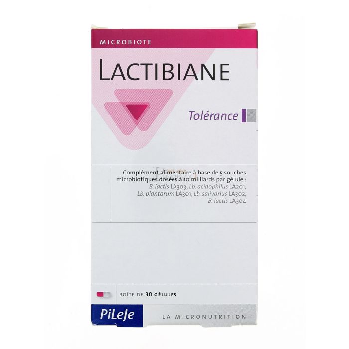  LACTIBIANE TOLERANCE PILEJE 30 GELULES
