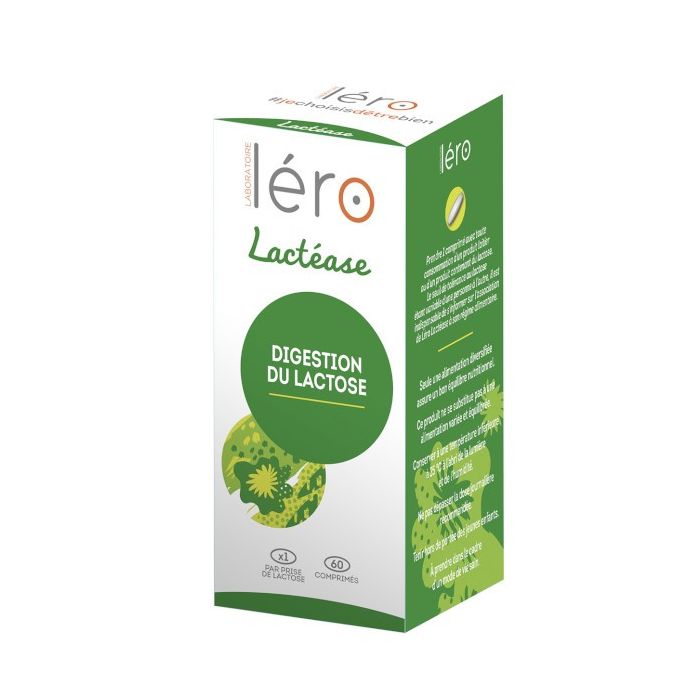 Lero lactease digestion du lactose 60 comprimes