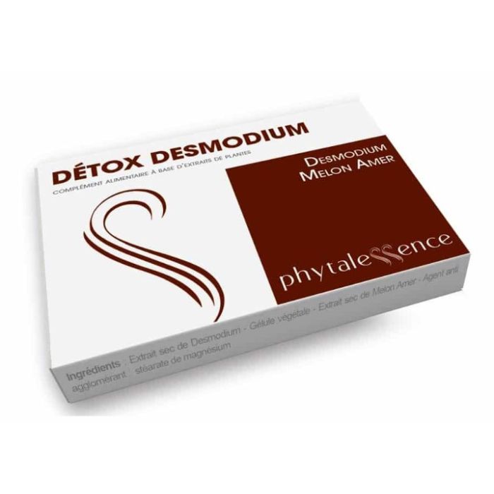 Phytalessence detox desmodium 10 gelules