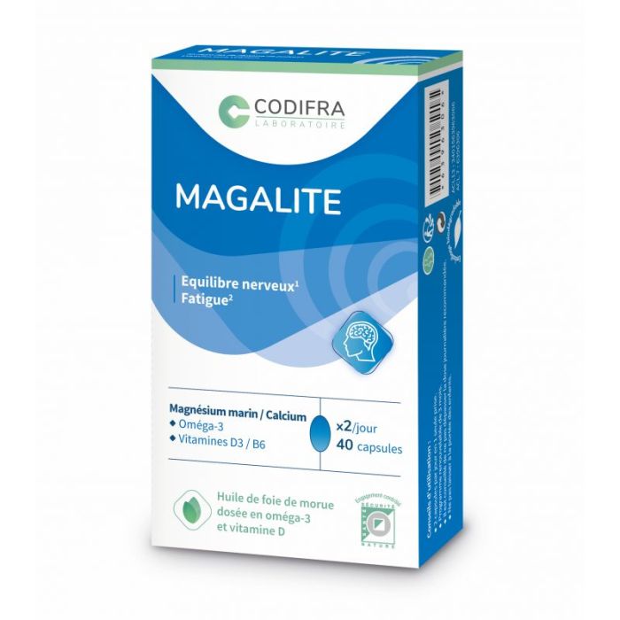 MAGALITE LABORATOIRE CODIFRA 40 CAPSULES
