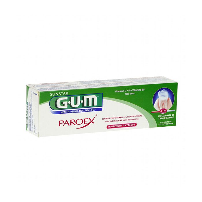 GUM Paroex Gel Dentifrice 0.12% - 75ml