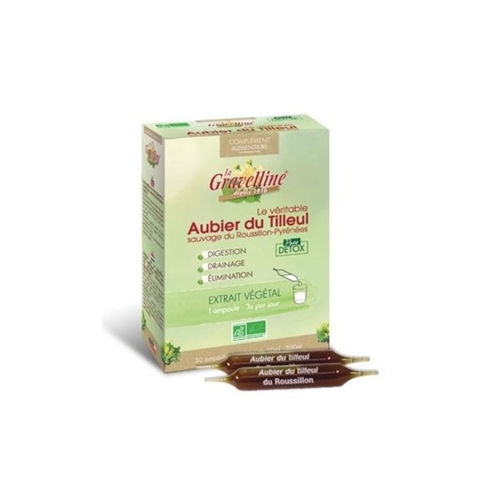 AUBIER DU TILLEUL BIO LA GRAVELLINE x 30 AMPOULES