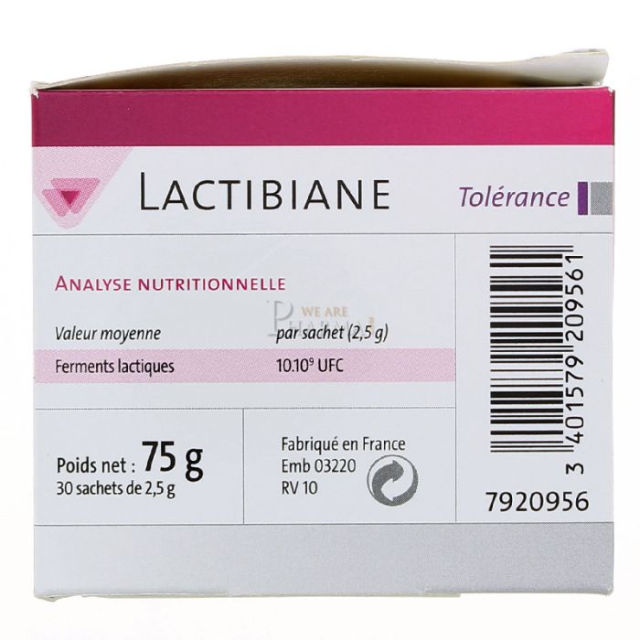 Lactibiane tolerance pileje 2,5g x 30 sachets