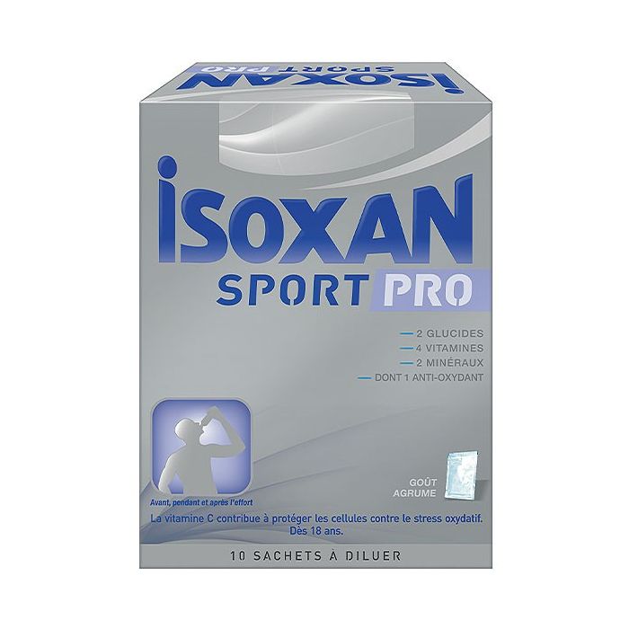 ISOXAN SPORT PRO BOISSON DE L'EFFORT 10 SACHETS