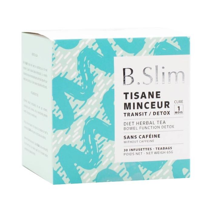 DIET WORLD B.SLIM TRANSIT DETOX TISANE MINCEUR 30 INFUSETTES