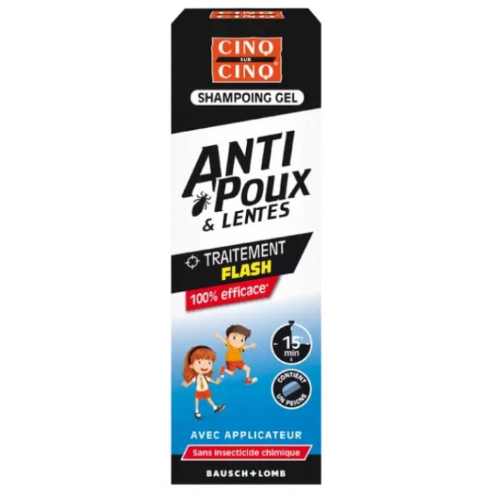 Cinq sur cinq Anti poux & Lentes Shampooing Gel 100ml