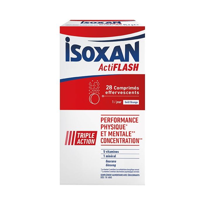 ISOXAN ACTIFLASH BOOSTER 28 COMPRIMES