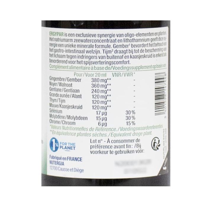 Nutergia ergypar 250ml