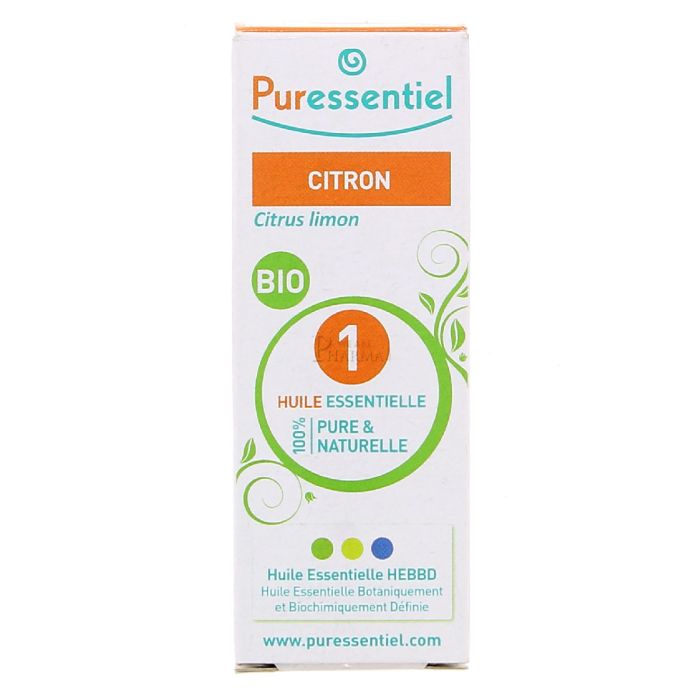  PURESSENTIEL HUILE ESSENTIELLE DE CITRON 10ML
