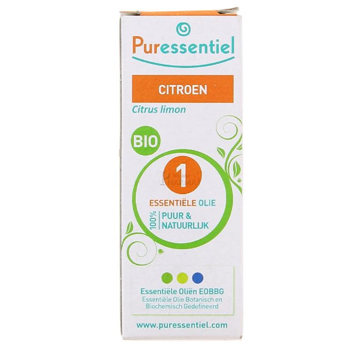  puressentiel huile essentielle de citron 10ml