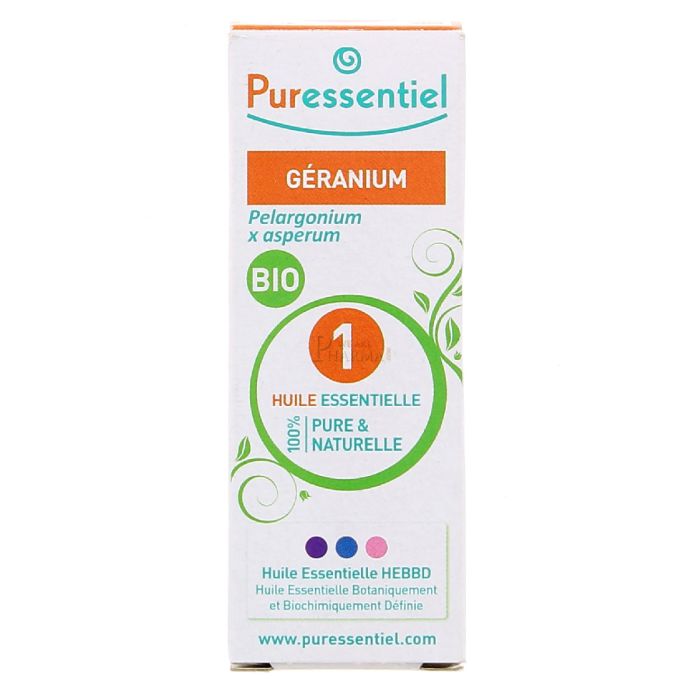  PURESSENTIEL HUILE ESSENTIELLE DE GERANIUM 5ML