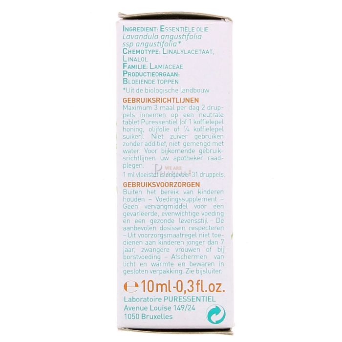 Puressentiel huile essentielle lavande vraie bio - 10 ml