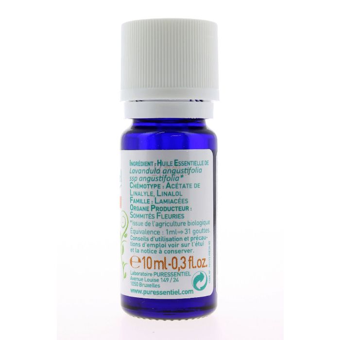 Puressentiel huile essentielle lavande vraie bio - 10 ml