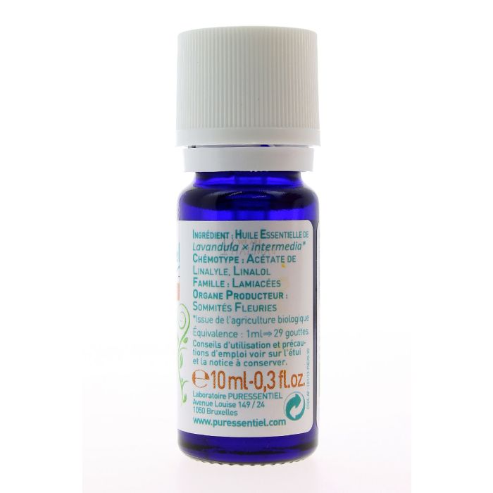  puressentiel huile essentielle de lavandin super 10ml