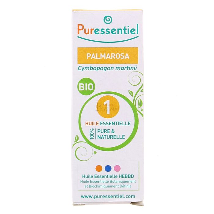 PURESSENTIEL HUILE ESSENTIELLE DE PALMAROSA 10ML