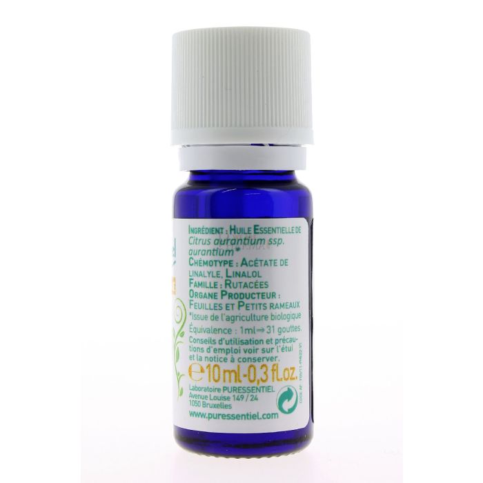  puressentiel huile essentielle de petit grain bigarade10ml