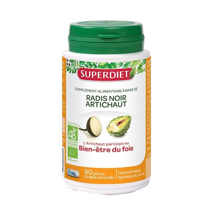 SUPER DIET RAIDS NOIR ARTICHAUT 90 GELULES