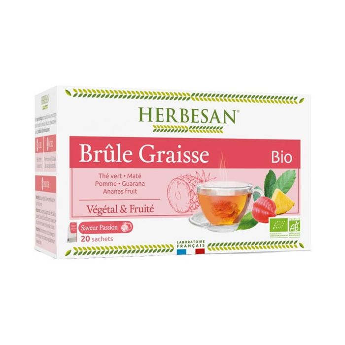 HERBESAN Infusion Brûle Graisses 20 sachets