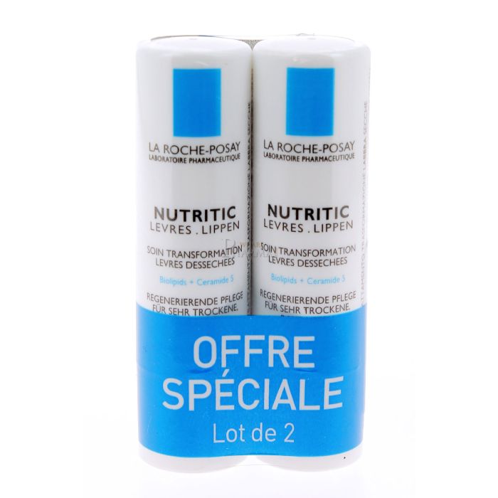NUTRITIC LEVRES LA ROCHE-POSAY 4,7ML x 2