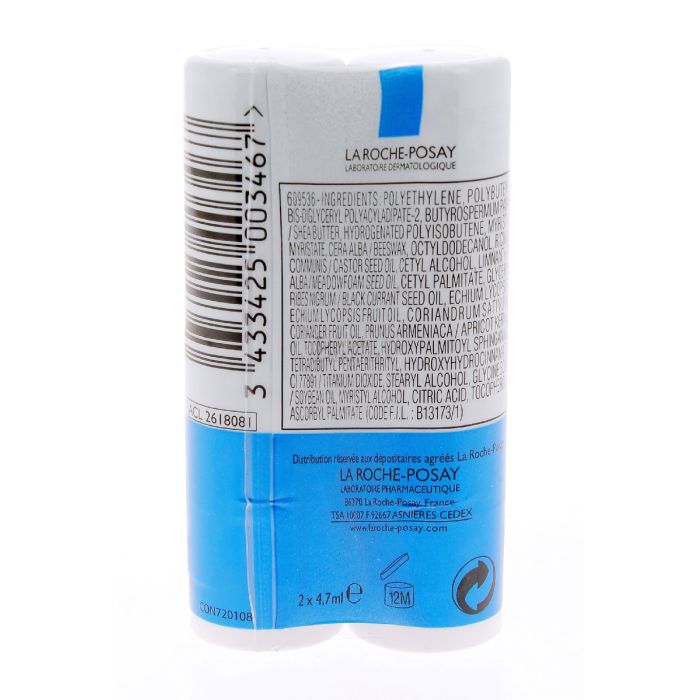 La roche-posay nutritic stick levres x2