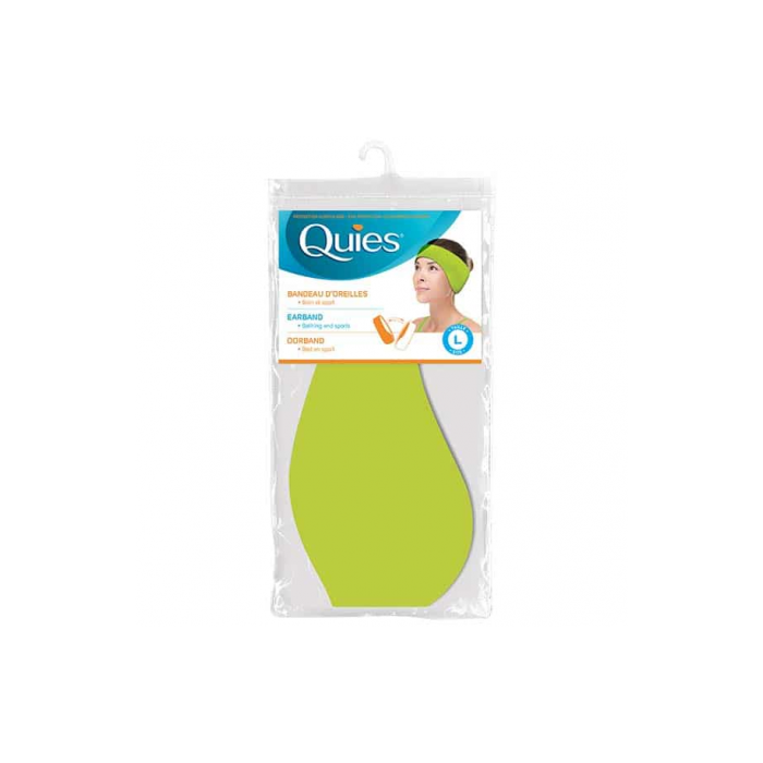 Quies bandeau d oreilles bain et sport grande taille l 58cm