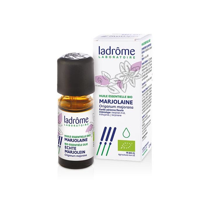 LADROME Huile Essentielle de Marjolaine BIO 10ml