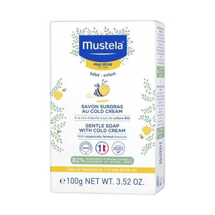 MUSTELA Savon Surgras au Cold Cream 100g