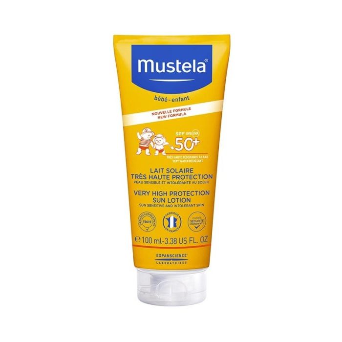 Mustela lait solaire très haute protection SPF50+ 100ml