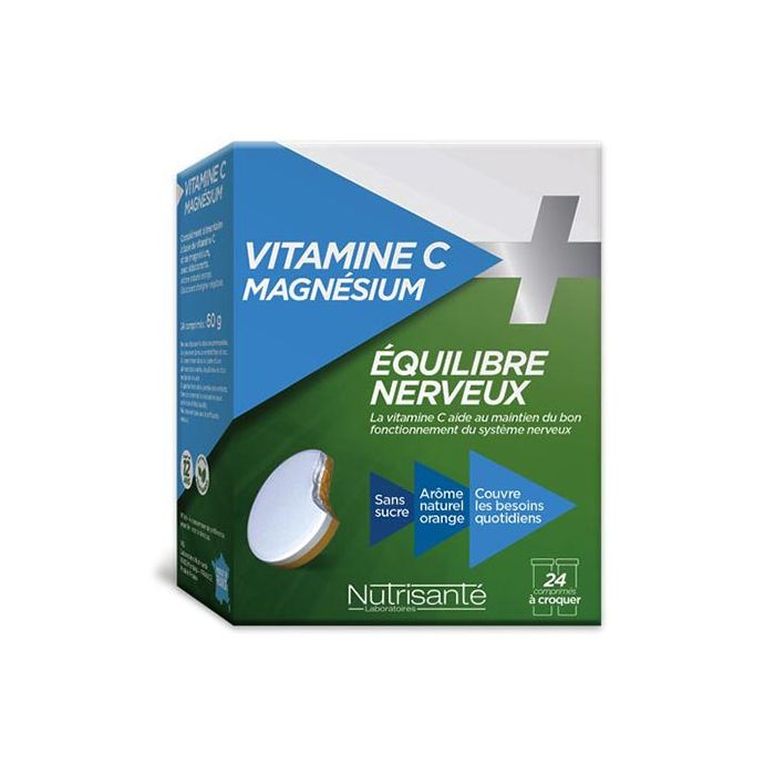 NUTRISANTE Vitamine + Magnesium 24 comprimés