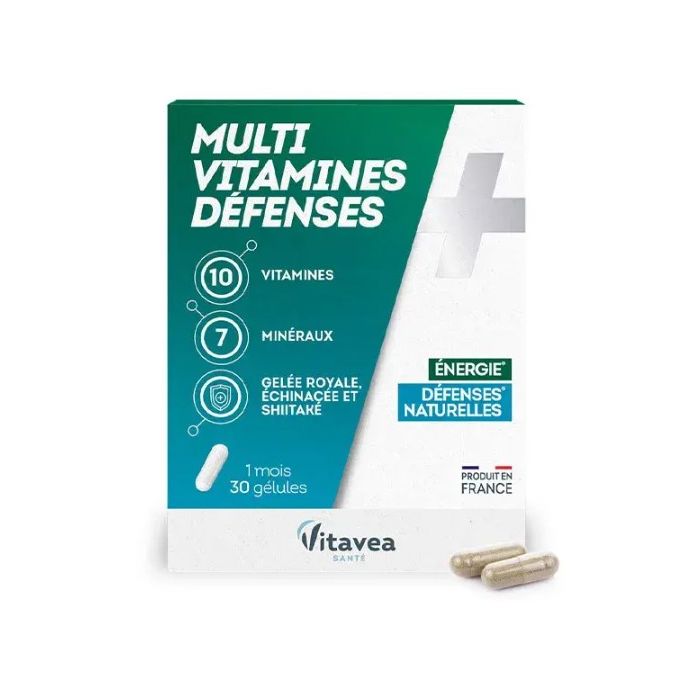 Vitavea Multi Vitamines Défenses 30 gélules