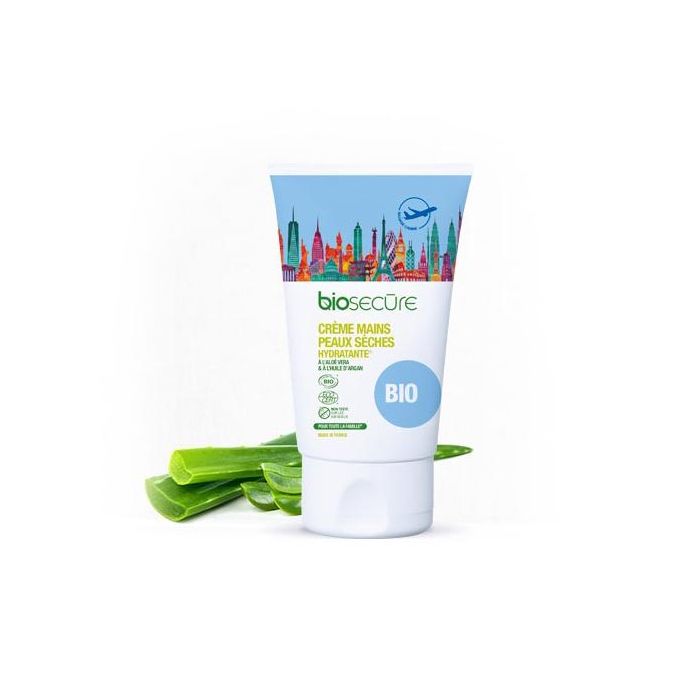BIO SECURE Crème Mains Peaux Sèches 50ml