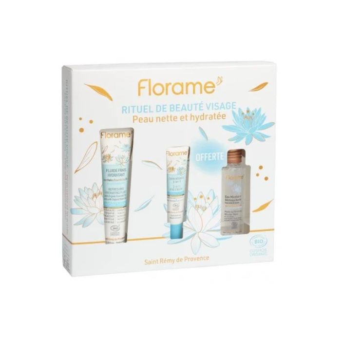 Florame Coffret Fluide Hydratant Peau nette et hydratée