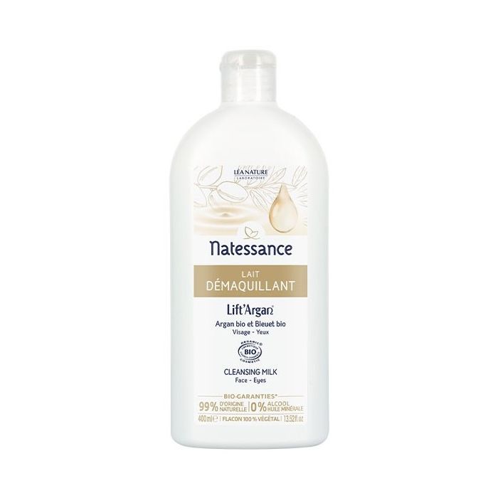 NATESSANCE Lift'Argan Lait démaquillant 400ml