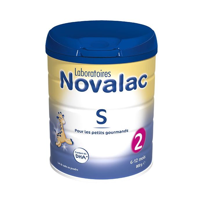 NOVALAC Lait en Poudre S 2ème Age 800g