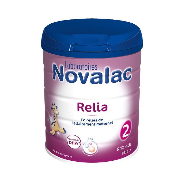 NOVALAC Lait en Poudre Relia 2ème Age 800g
