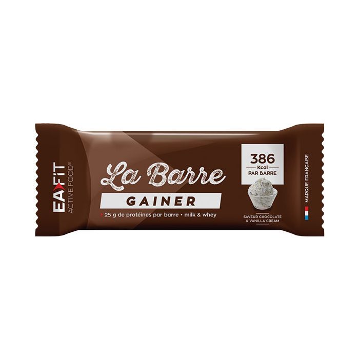 EAFIT La Barres GAINER Chocolat / Vanille x1